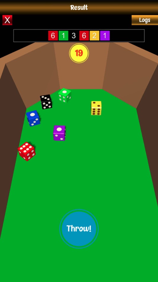 #3. Virtual Dice 3D (iOS) By: Rijal Abdul Hafizh