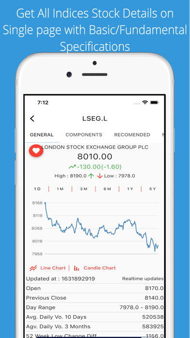 London Stock Market Live Screenshot