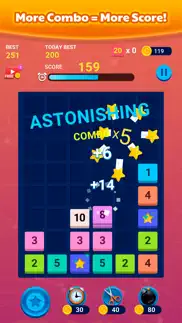 merge blocks: puzzle game fun iphone screenshot 4