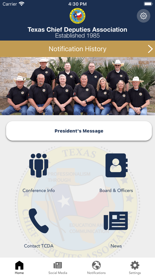 Texas Chief Deputies Assoc. - 1.1.0 - (iOS)
