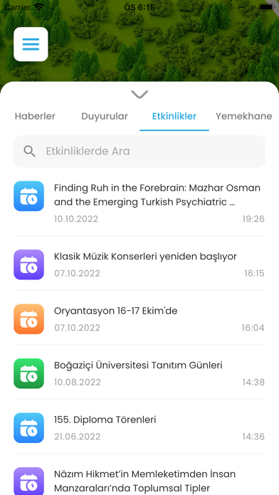 BUCampus Boğaziçi University Screenshot