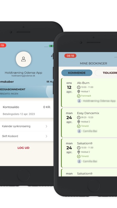 Holdtræning Odense Screenshot