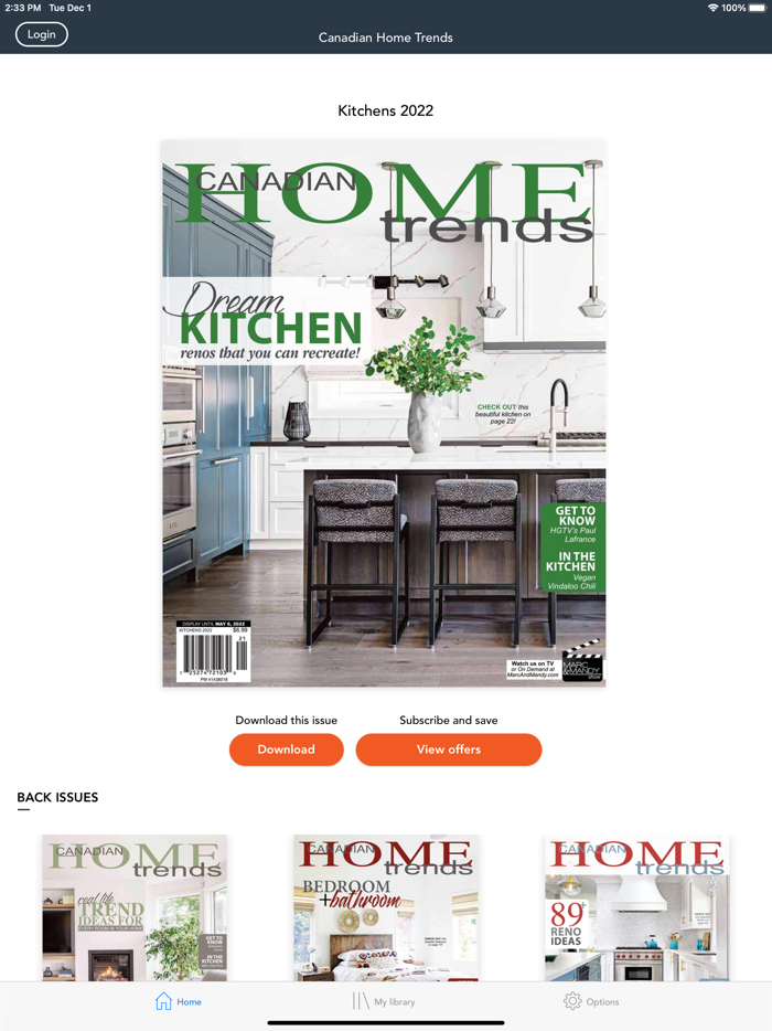 Canadian Home Trends Magazine