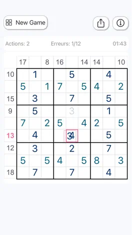 Game screenshot Sudoku 13 apk