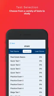 alabama real estate test iphone screenshot 3