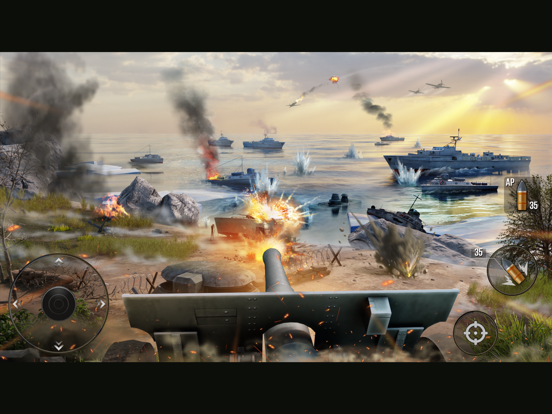 World of Artillery: 戦争対戦車銃ゲームのおすすめ画像2