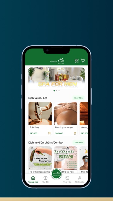 Green Home Spa Screenshot