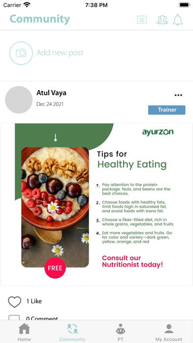 AYURZON Screenshot