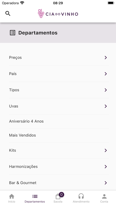 Cia do Vinho Screenshot