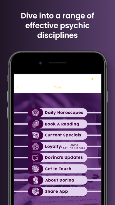 Purple Aura Psychic Screenshot