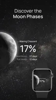 moon - current moon phase iphone screenshot 2