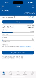 Tesco Mobile Pay As You Go screenshot #1 for iPhone