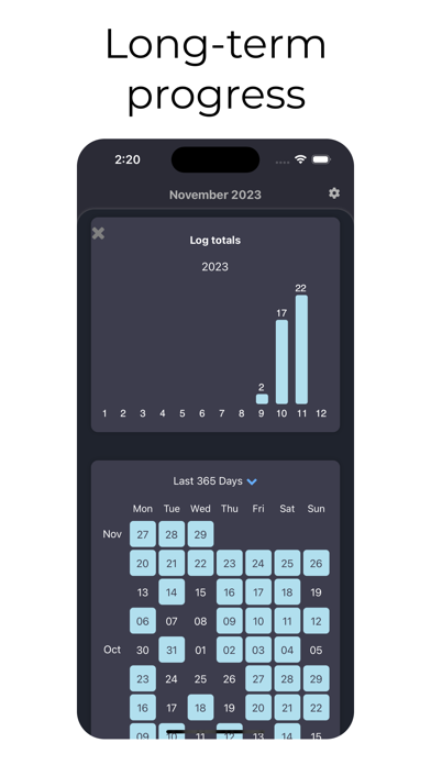 Track Habits - A Habit Tracker Screenshot