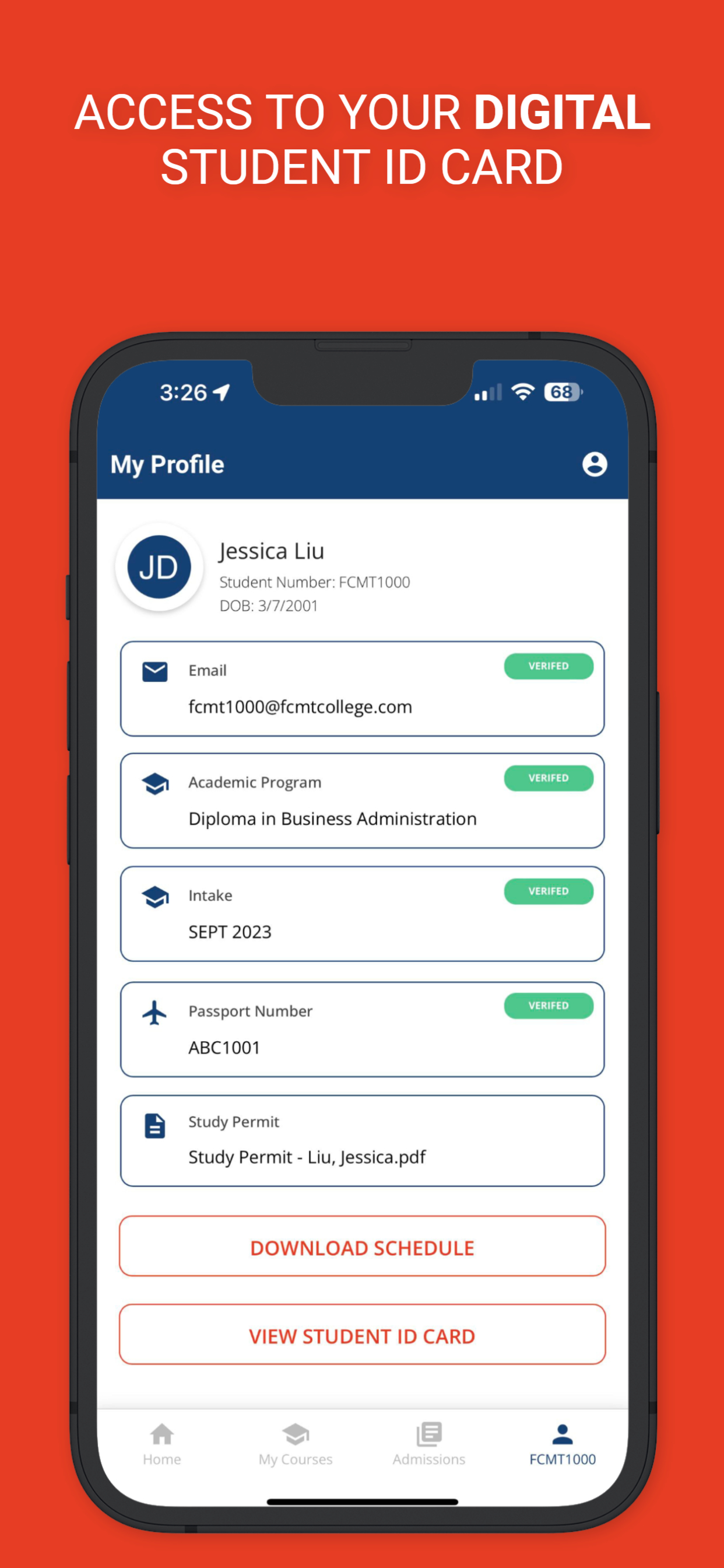 myFCMT screenshot 4