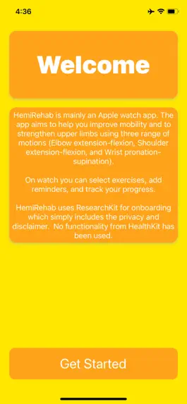Game screenshot HemiRehab apk