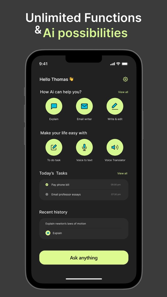 #1. Ask AI Chat, Chatbot Assistant (iOS) 由: zhi liang hu