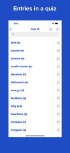 English Synonym Flashcards screenshot #9 for iPhone