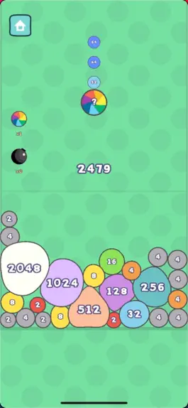 Game screenshot Combine Bouncing Ball-2048 mod apk