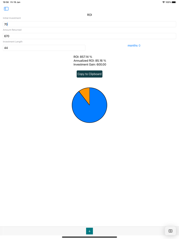 Screenshot #6 pour Calculatrices Finances