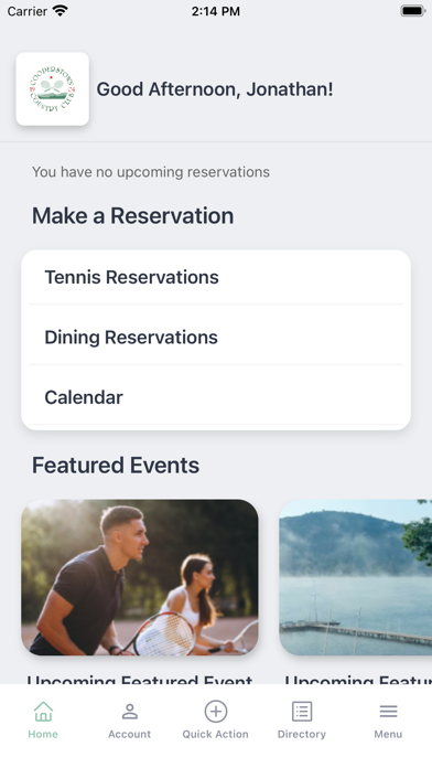 Cooperstown Country Club Screenshot