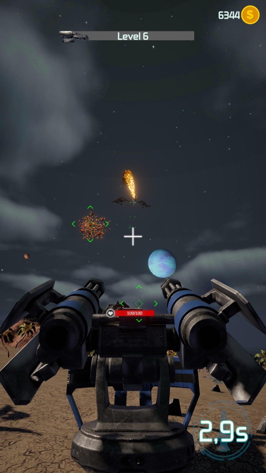 #8. Spaceship Battle 3D (iOS) Podle: Firat Yildirim