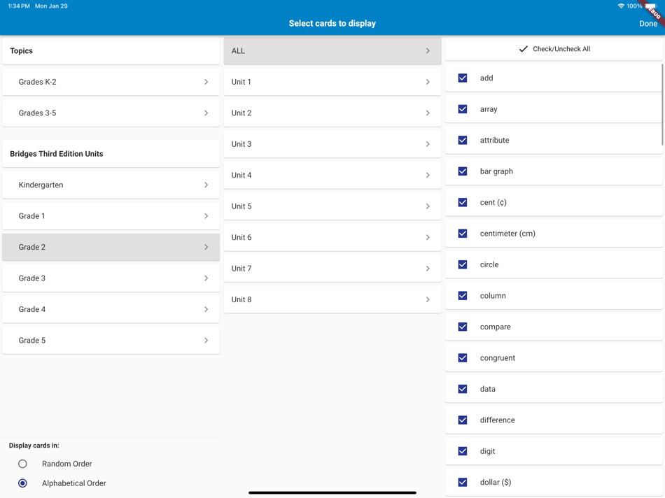 #2. Math Vocabulary Cards, by MLC (iOS) 来自: The Math Learning Center