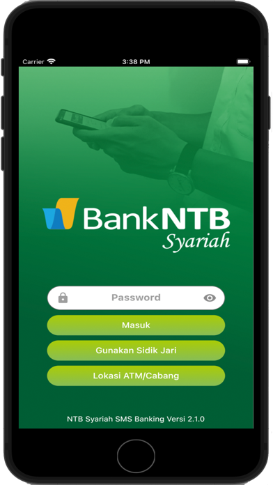Bank NTB Syariah SMS Banking Screenshot