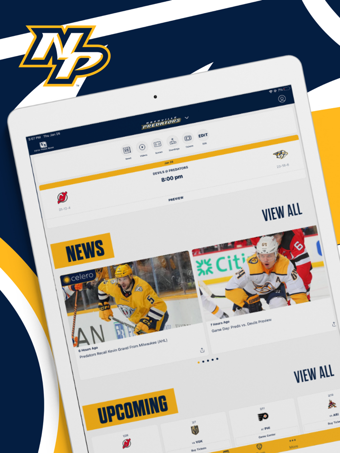 The Nashville Predators App