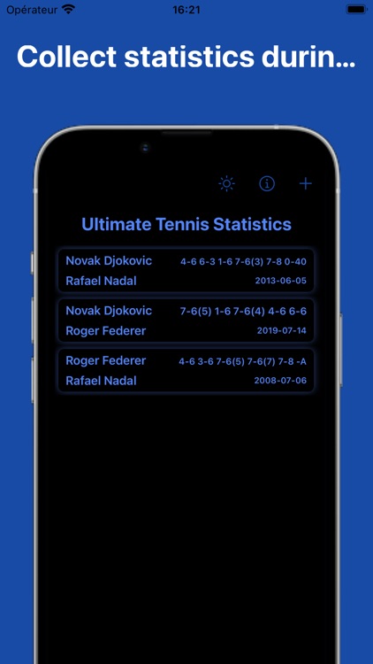 Ultimate Tennis Statistics