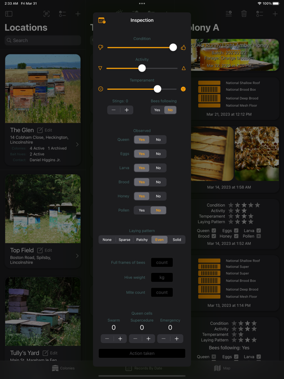 Screenshot #6 pour Bee Squared Beekeeping