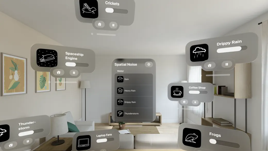 Spatial Noise: White Sounds screenshot 1