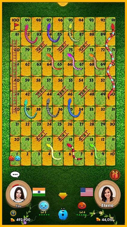 Snakes and Ladders King
