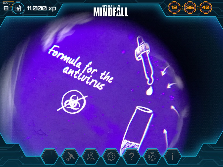 #5. Cluetivity Operation Mindfall (iOS) Podle: lifeaction games