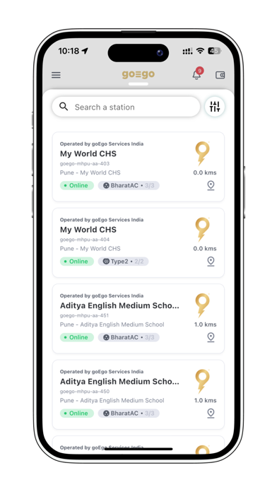 goME iPhone screenshot 2 - Navigation app