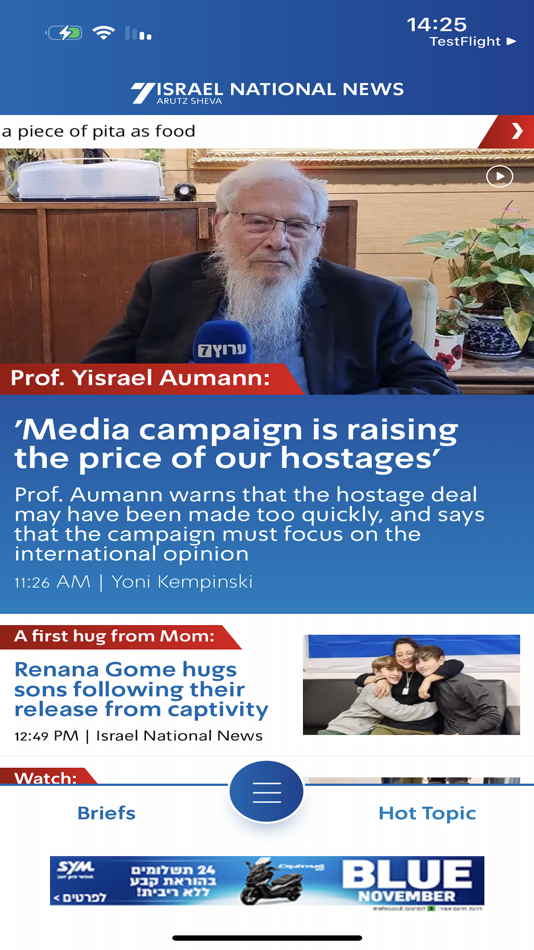 #2. Arutz 7 (iOS) Podle: Yedioth Internet