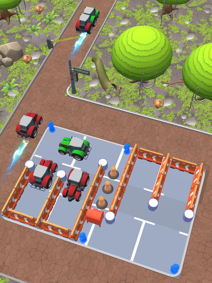 Tractor Parking Jam