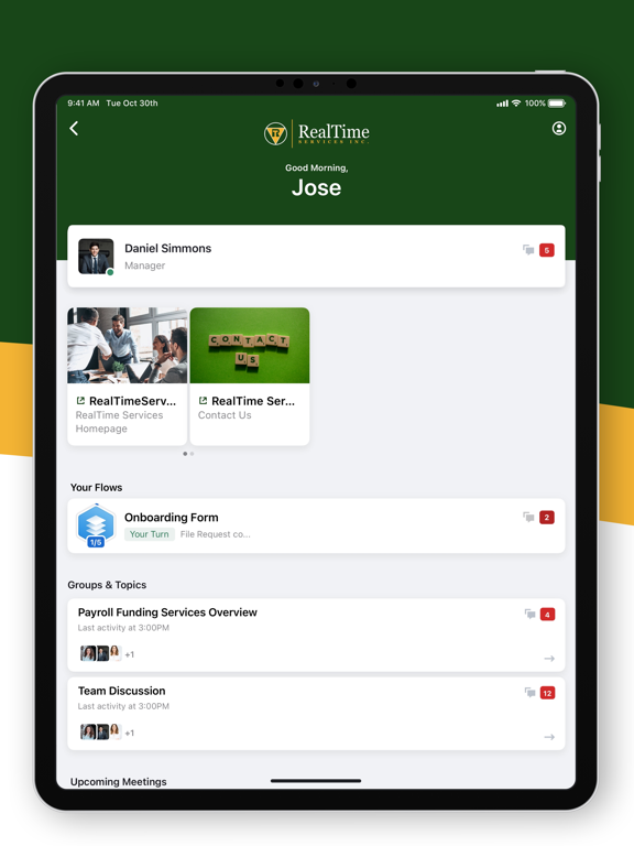 App screenshot