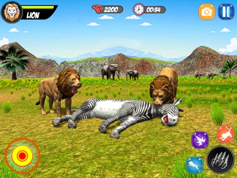 Lion Simulator Safari King 3Dのおすすめ画像3