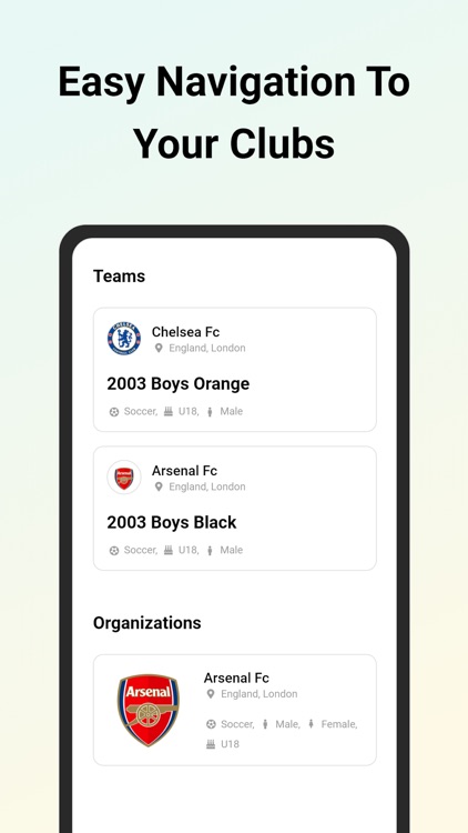 TeamKnot Sport club management