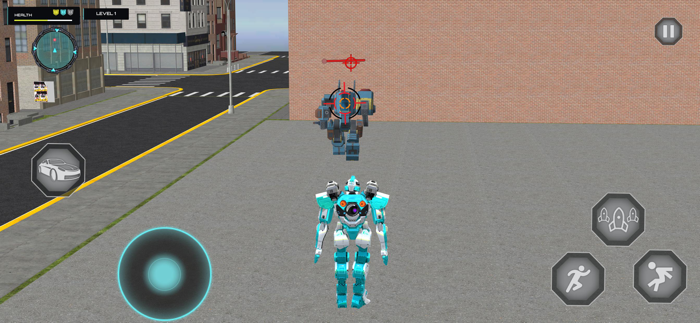 Scary King Kong Fighting Robot