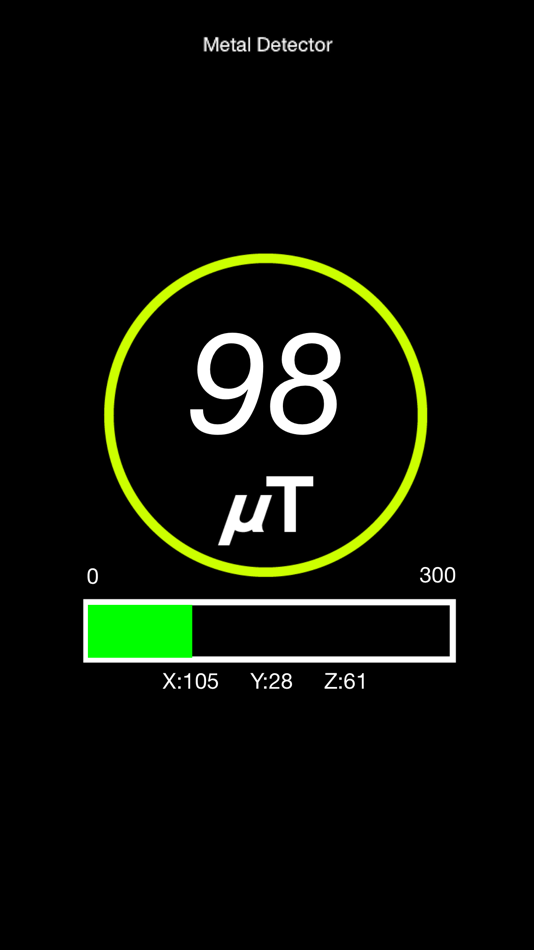 #2. i Metal Detector (iOS) 由: Seong Eon Kim
