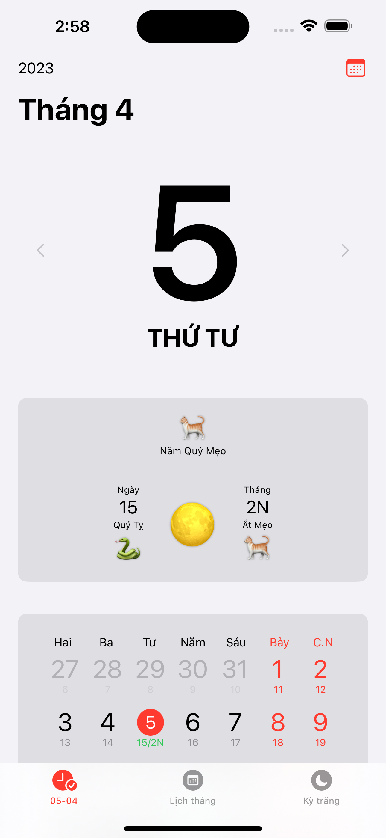 Lịch Việt 4.0