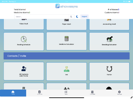 ShowSafe iPad screenshot 4 - Productivity app