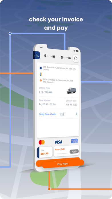 it's here Delivery Screenshot