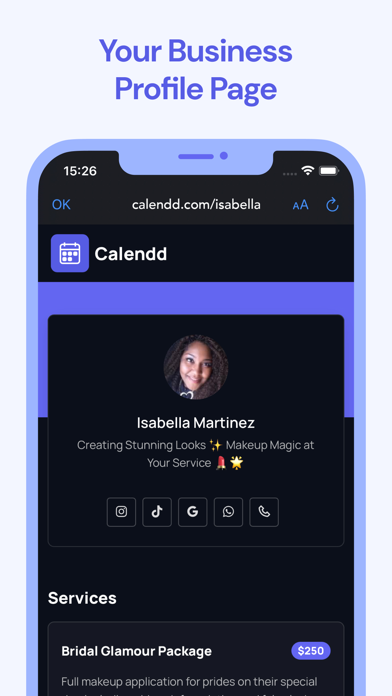 Calendd: Appointment scheduler Screenshot