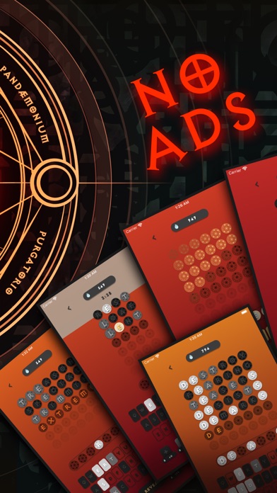 Word Inferno: Epic Hard Games Screenshot