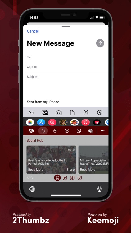 Texas A&M Official Keyboard