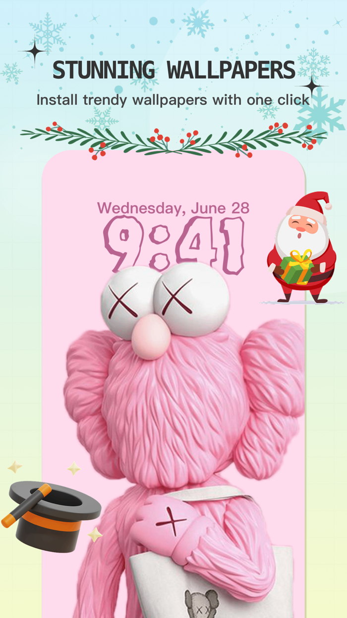 Happy Christmas Stickers