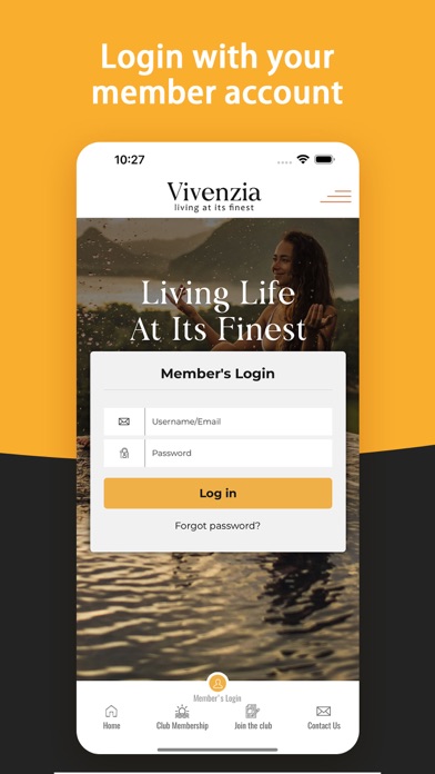 Vivenzia Vacation Club Screenshot
