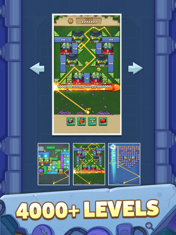 Breaker Fun 2 - Zombie Games iPad screenshot 6 - Games app